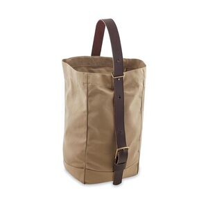 City Works Tan Canvas Shoulder Slog Bag